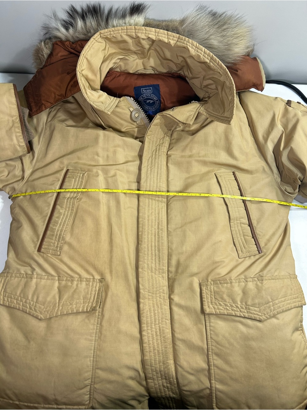 Men's Vintage filled Sears Parka - Picture 8 of 16